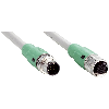 M12A Fem Droit 17p/M12A Mâle Droit 17p; PUR Blindé 2m