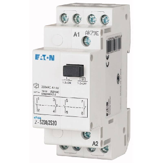 Télérupteur, 24AC/12DC, 2 W, 32A, 50Hz, 2PE-Lire la description