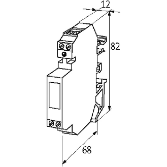 Module-optocoupleur, 24Vdc, transistor 2A, 10...53Vdc-Lire la description