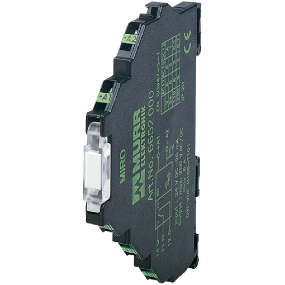 Module-optocoupleur, 24VAC/DC, transistor 10A, 10...53VDC, 0...5VDC-Lire la description
