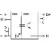 Module-optocoupleur, 24VDC, transistor 0.2A, 15-30VDC, 0-2VDC