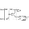 Module-optocoupleur, 24VDC, transistor 1A, 10-53VDC, 0-6VDC