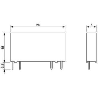 Optocoupleur 1 contact NO, E : 24 V DC, S : 3 ... 33 V DC/3 A-Lire la description