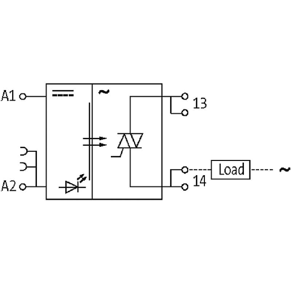 Module-optocoupleur, 24VDC, triac, 10-35VDC, 0-3VDC-Lire la description