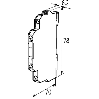 Module-optocoupleur, 24VDC, transistors MOSSFET 1A, 10-53VDC, 0-5A-Lire la description