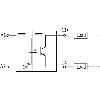 Module-optocoupleur, Vis, 6-30VDC, transistor 1,2A 6-30VDC
