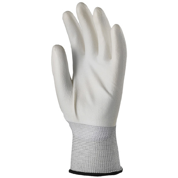 Coverguard - Gant de protection blanc manutention en polyester enduit PU EUROLITE 6020 (Pack de 10) Coverguard - Gant de protection blanc manutention en polyester enduit PU EUROLITE 6020 (Pack de 10)-Lire la description