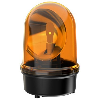 Gyrophare BM 115/230VAC ORANGE IP65 Ø142mm NOIR