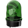 Gyrophare BM 115/230VAC VERT IP65 Ø142mm NOIR