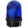 Gyrophare BM 115/230VAC BLEU IP65 Ø142mm NOIR