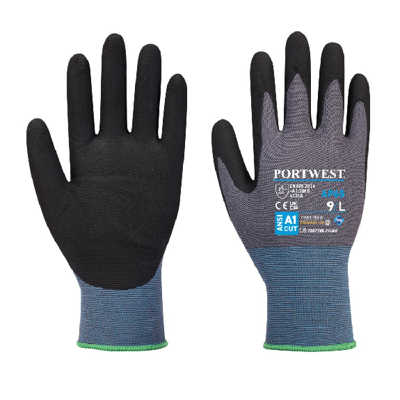 Portwest - Gants de manipulation générale NPR Pro en mousse Nitrile-Lire la description
