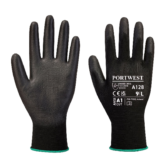 Portwest - Gants léger enduit PU paume sans latex Portwest - Gants léger enduit PU paume sans latex-Lire la description