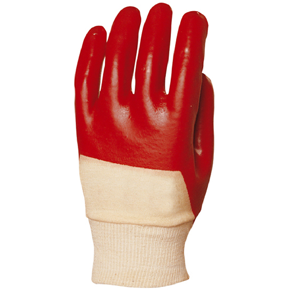 Coverguard - Gant de protection manutention rouge en PVC dos aéré EUROSTRONG 3420 (Pack de 10) Coverguard - Gant de protection manutention rouge en PVC dos aéré EUROSTRONG 3420 (Pack de 10)-Lire la description