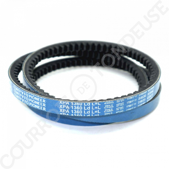 Courroie trapézoidale crantée Conti V FO PIONEER XPA1360 Ld-Lire la description