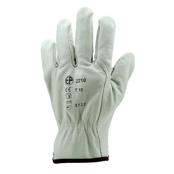 Coverguard - Gant de maîtrise beige souple en cuir tout fleur de vachette EUROSTRONG 2210 (Pack de 12) Coverguard - Gant de maîtrise beige souple en cuir tout fleur de vachette EUROSTRONG 2210 (Pack de 12)-Lire la description