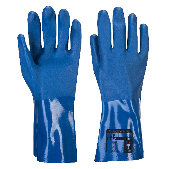 Portwest - Gant PVC manchette 30cm - A880 Portwest - Gant PVC manchette 30cm - A880-Lire la description