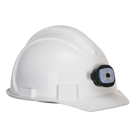 Portwest - Lampe de casque magnétique rechargeable par USB-Lire la description