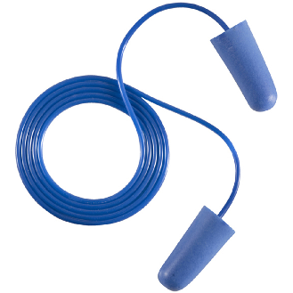Coverguard - Bouchon anti-bruit détectable PU avec corde (Pack de 150)-Lire la description