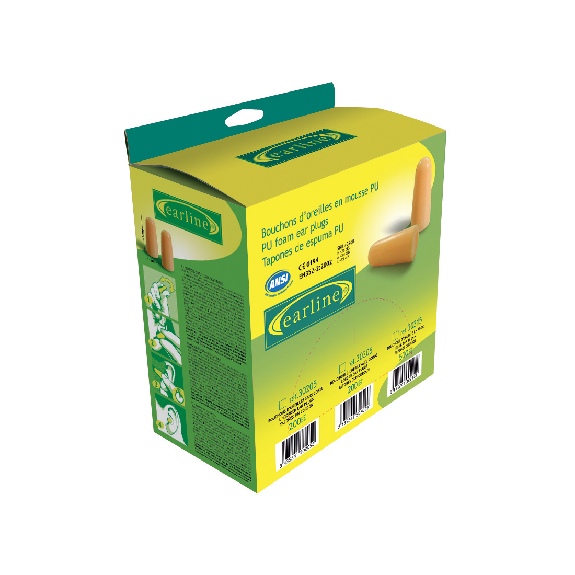 Coverguard - Bouchon anti-bruit indépendant 36dB PU EARLINE (Pack de 500)-Lire la description