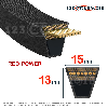 Courroie trapézoidale lisse Red Power 3 5V560