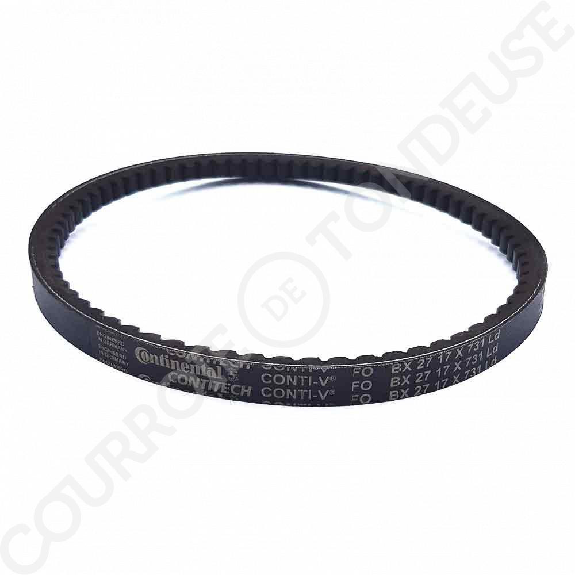 Courroie trapézoidale crantée Conti V FO BX27 17 x 691 Li / 731 Ld-Lire la description
