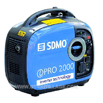 Groupe électrogène inverter 2000 W monophasé SDMO-Lire la description