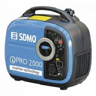 Groupe électrogène inverter 2000 W monophasé SDMO-Lire la description