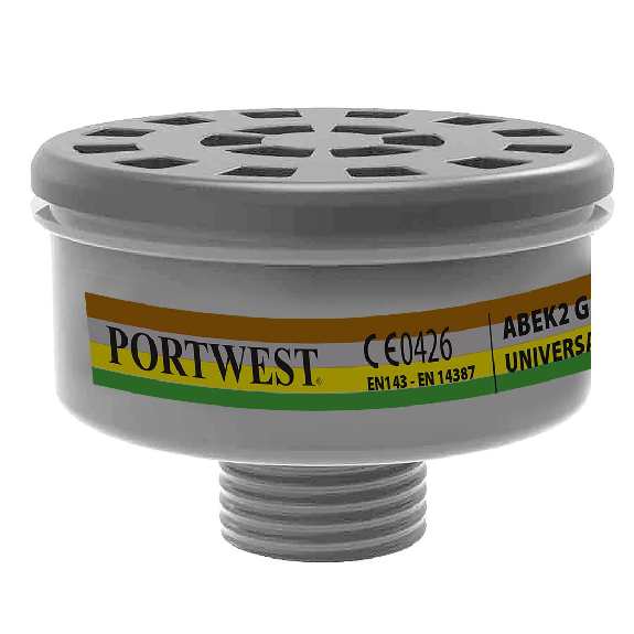 Portwest - Filtre type ABEK 2 (4 unités) - P926-Lire la description
