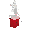 Socle pour perceuse fraiseuse taraudeuse