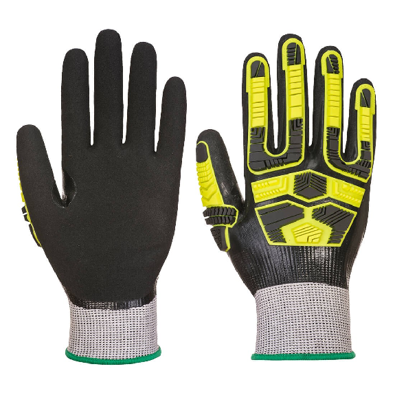 Portwest - Gants anti-impacts anti-coupure et waterproof gris noir Portwest - Gants anti-impacts anti-coupure et waterproof gris noir-Lire la description