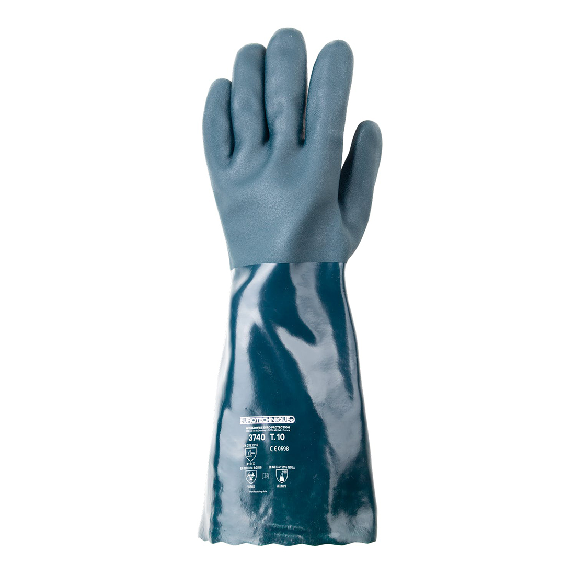 Coverguard - Gant de protection chimique vert en PVC 40cm EUROCHEM 3740 (Pack de 10) Coverguard - Gant de protection chimique vert en PVC 40cm EUROCHEM 3740 (Pack de 10)-Lire la description