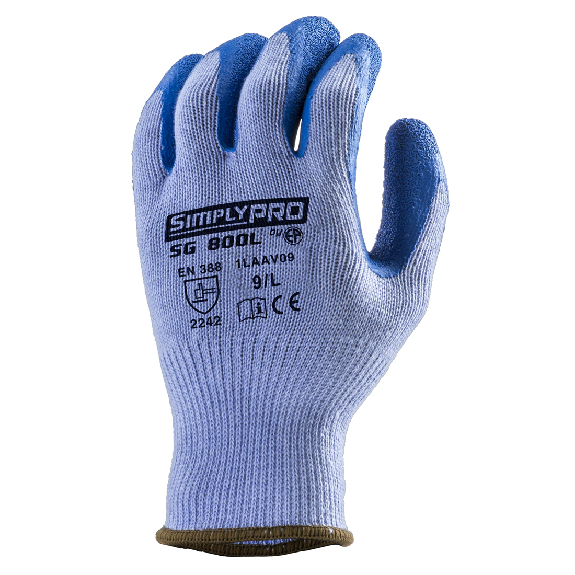 Coverguard - Gant de protection manutention bleu EUROSTRONG SG800L (Pack de 10)-Lire la description