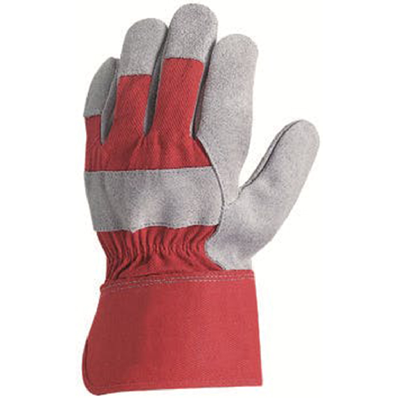 Coverguard - Gant de protection rouge manutention docker en croûte vachette EUROSTRONG 152 (Pack de 12) Coverguard - Gant de protection rouge manutention docker en croûte vachette EUROSTRONG 152 (Pack de 12)-Lire la description