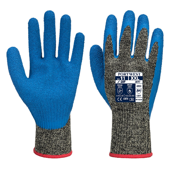 Portwest - Gant anti-coupure Aramide Latex HR - A611-Lire la description