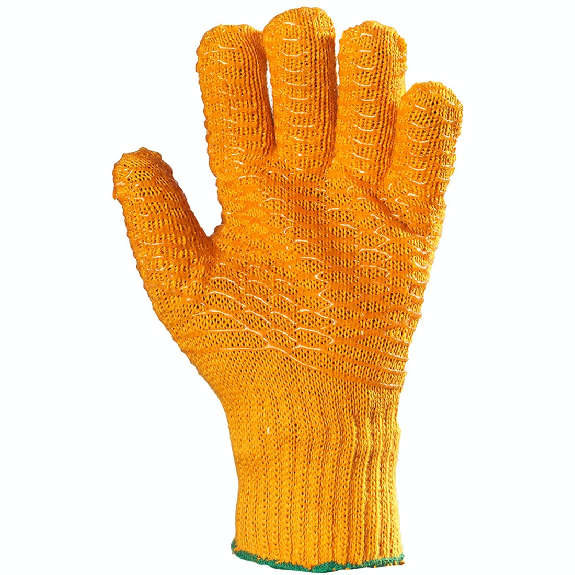 Coverguard - Gant de protection orange manutention Criss-Cross anti-dérapant EUROSTRONG 4500 (Pack de 10)-Lire la description