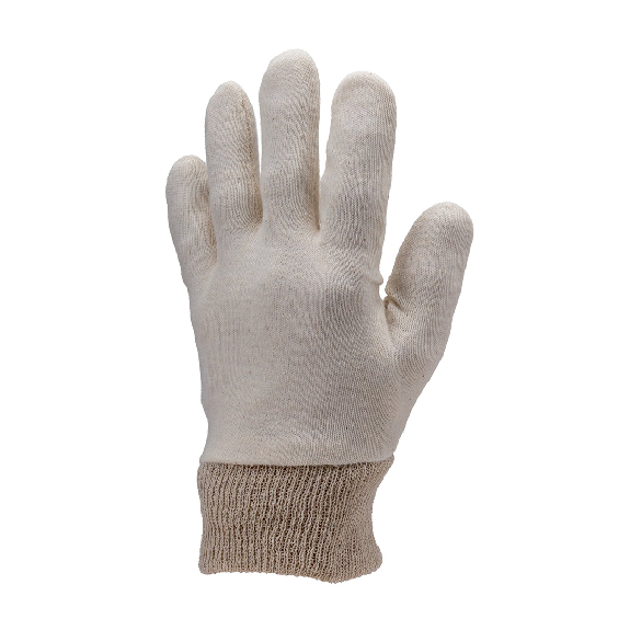 Coverguard - Gant de précision blanc en coton interlock EUROLITE 4100 (Pack de 300)-Lire la description