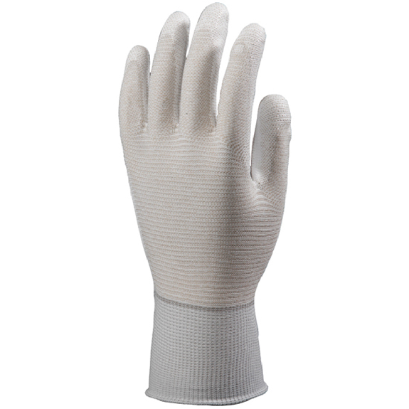 Coverguard - Gant de précision blanc antistatique en polyamide enduit PU EUROLITE 6190 (Pack de 10) Coverguard - Gant de précision blanc antistatique en polyamide enduit PU EUROLITE 6190 (Pack de 10)-Lire la description