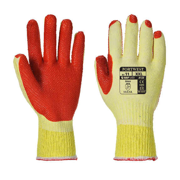 Portwest - Gant High Grip Latex - A135 Portwest - Gant High Grip Latex - A135-Lire la description