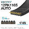 Courroie Poly-V striée automobile 12PK1165