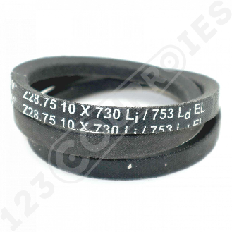 Courroie trapézoidale lisse Conti V Z28.75 10 x 730 Li / 753 Ld-Lire la description