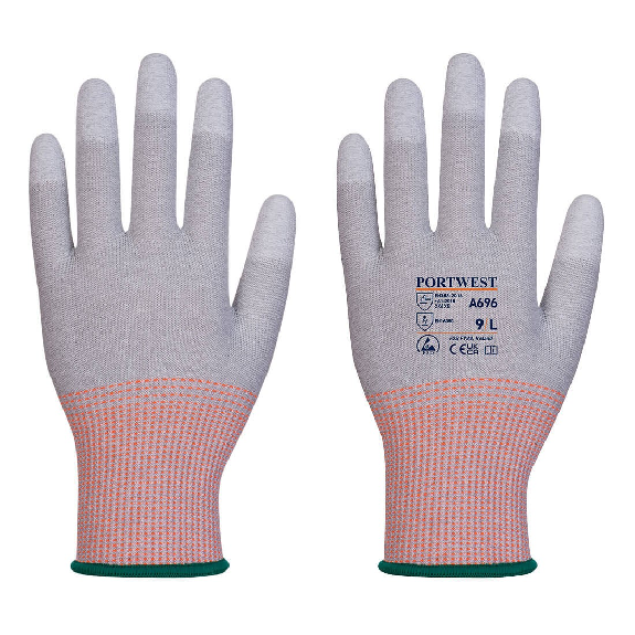 Portwest - Gants anti-coupure de niveau B enduit PU (Pack de 12) Portwest - Gants anti-coupure de niveau B enduit PU (Pack de 12)-Lire la description