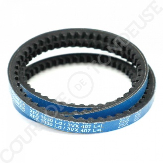 Courroie trapézoidale crantée Conti V FO PIONEER XPZ1030 Ld / 3VX407-Lire la description