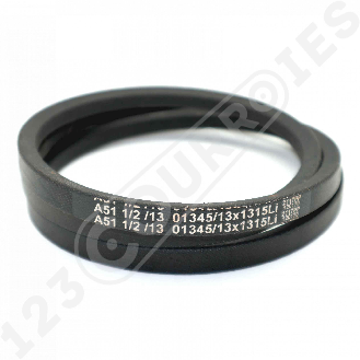 Courroie trapézoidale lisse Texrope S84 A51.5 / 13 001365/13 x 1315 Li-Lire la description