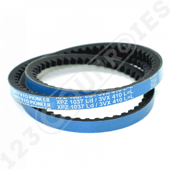 Courroie trapézoidale crantée Conti V FO PIONEER XPZ1037 Ld / 3VX410-Lire la description