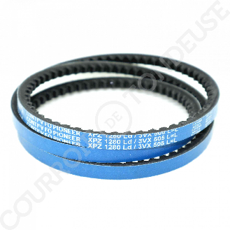 Courroie trapézoidale crantée Conti V FO PIONEER XPZ1280 Ld / 3VX505-Lire la description