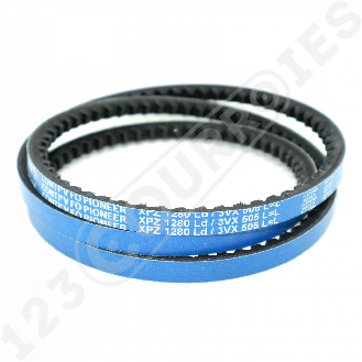 Courroie trapézoidale crantée Conti V FO PIONEER XPZ1280 Ld / 3VX505-Lire la description