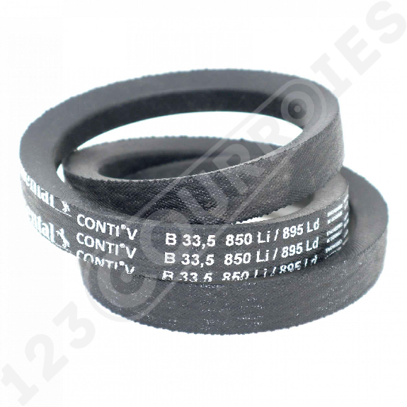 Courroie trapézoidale lisse Conti V B33.5 17 x 850 Li / 895 Ld-Lire la description