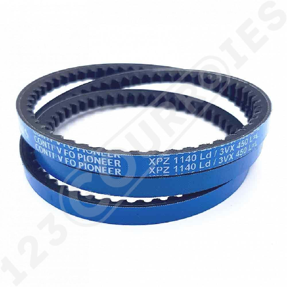 Courroie trapézoidale crantée Conti V FO PIONEER XPZ1140 Ld / 3VX450-Lire la description