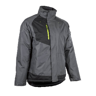 Coverguard - Parka thermique gris noir YUZU-Lire la description