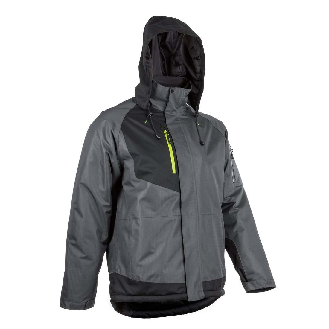 Coverguard - Parka thermique gris noir YUZU-Lire la description